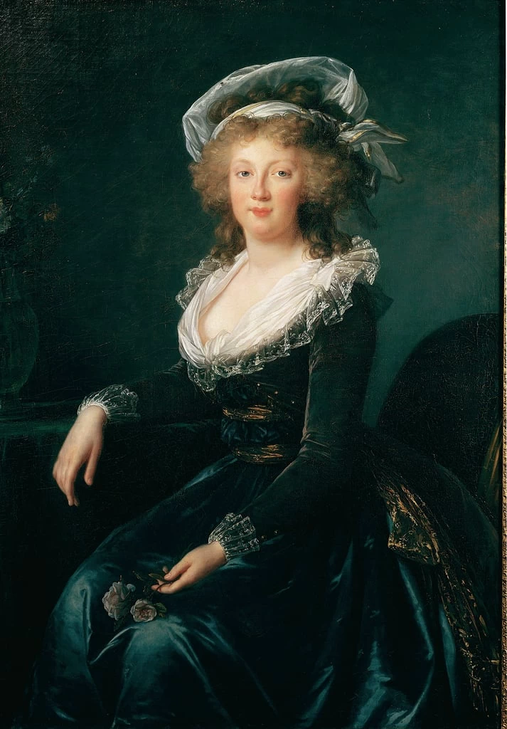 Élisabeth Ritratto di Maria Teresa di Borbone Napoli, regina di Napoli e di Sicilia (1772-1807) poi moglie di Francesco II d'Austria - Museo di Capodimonte, Napoli